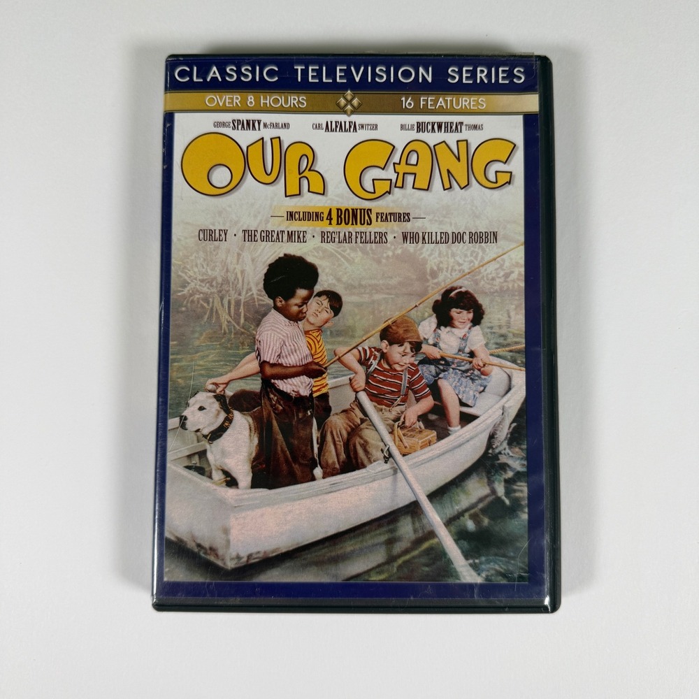Our Gang Classic Television Series 16 Features 4 Bonus DVD Echo Bridge 8 Hours